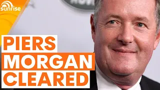 PIERS MORGAN CLEARED | Broadcaster celebrates 'victory for free speech' | Sunrise