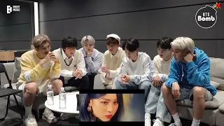 BTS reaction to Itzy – Wannabe