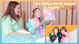Reacting to TWICE (트와이스)'s HAPPY HAPPY MV with Mommy Myra | Eunice Santiago