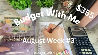 Budget With Me 💰 Budget My Paycheck 💸 Low Income $355 💵 Zero Based Budgeting