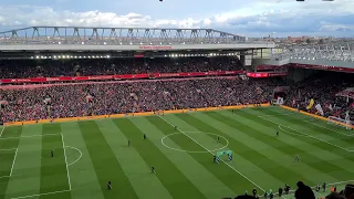 Liverpool vs Manchester United  at Anfield Sunday 5 March 2023 stadium  atmosphere rocking