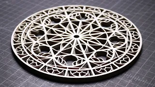 10 Layer Paper Mandala Designed with Midjourney AI