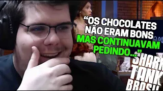 CASIMIRO REAGE: CHOCOLATES MILIONÁRIOS NO SHARK TANK BRASIL | Cortes do Casimito