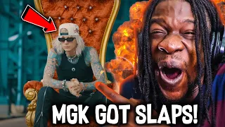 MGK BACK WITH SLAPS! | Machine Gun Kelly - PRESSURE (REACTION)