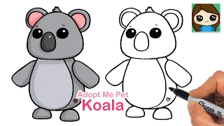 How to Draw a Koala | Roblox Adopt Me Pet