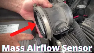 How to Clean or Replace Mass Airflow Sensor Chevy Suburban