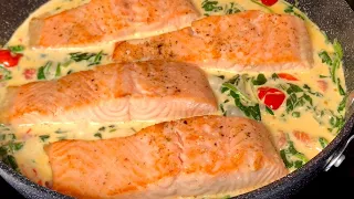 I've never eaten such delicious fish - tender salmon that melts in your mouth! Recipe # 98