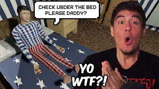 A SCARY GAME WHERE YOU HAVE TO SAY GOODNIGHT TO YOUR WEIRD SON BOBBY | Free Random Games