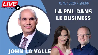 Masterclass : L'utilisation de la PNL (NLP) dans le Business, avec John La Valle