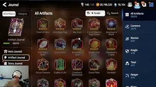 [Epic Seven] 2023 New Player Guide Day 20 - Getting RTA Ready, (Artifact Selector Advice)