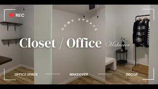 Home Update | Office | Closet Update | Home Decor