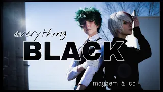 everything black. | villain tododeku cmv