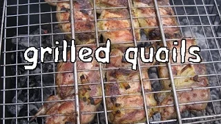 Quails on grill - best recipe