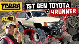 1st Gen Toyota 4RUNNER 4x4 w/ James Holguin! | BUILT TO DESTROY