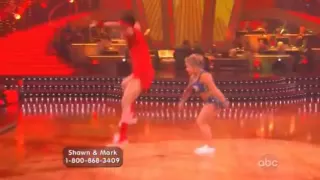 Shawn Johnson and Mark Ballas Dancing with the Stars - Lindy Hop - week 4 - March 30 2009