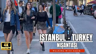 Nişantaşı:Istanbul's hub for luxury boutiques and chic cafes, appealing to stylish visitors |4K UHD