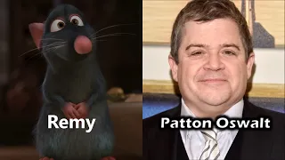 Characters and Voice Actors - Ratatouille 🇬🇧🇺🇸