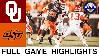 #10 Oklahoma vs #7 Oklahoma State | College Football Week 13 | 2021 College Football Highlights