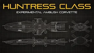 The Sojourn: Huntress Class Ambush Corvette (Guinevere) - Ship Breakdown