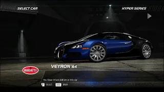 390 Km/h   Bugatti Veyron 16:4 - NFS : Hot Pursuit HD