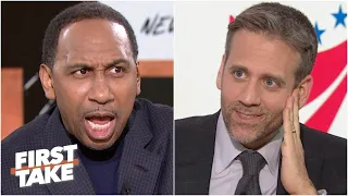 'Are you trying to tick me off, Max Kellerman?!' – Stephen A. flips out | First Take