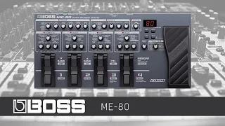 BOSS ME-80 Review | Guitar Multi Effects Pedal (Complete Demo Test) 🎸