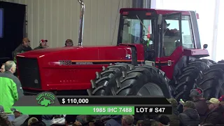 LOT S47 1985 IHC 7488 Sold for $120,750