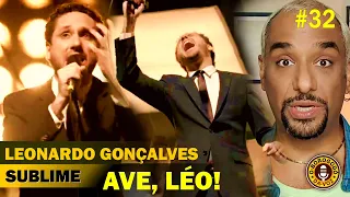 REACT: reagindo ao LEONARDO GONÇALVES cantando o SUBLIME - música gospel evangélica abeçoada.