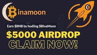 Claim Binamoon Airdrop | 5000BNM Tokens | #Shorts