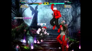 Mugen Tag Battle : Evil Ryu & Violent Ken vs Kusanagi & Orochi Iori