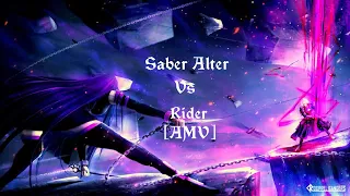Saber Alter vs Rider [AMV] - Fate Stay Night Heavens Feel III {RISE}