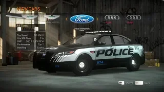 NFS The Run - Hidden vehicles: Police cars (1/2)