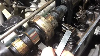 Mercedes 250se W111 valve adjustment