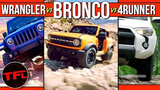 Game Changer! Here's How the 2021 Ford Bronco Stacks Up Against The Jeep Wrangler & Toyota 4Runner