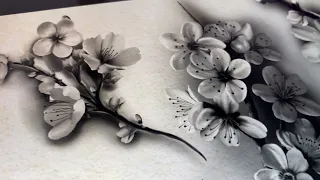 Presenting Procreate Black & Grey Cherry Blossom Tattoo Brushes (for iPad & iPad pro)