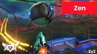 Zen Dominating in Ranked - SSL 2v2 |  Rocket League