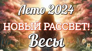 ♎ ВЕСЫ - ТАРО Прогноз. ЛЕТО 2024. Работа. Деньги. Личная жизнь. Совет. Гадание на КАРТАХ ТАРО