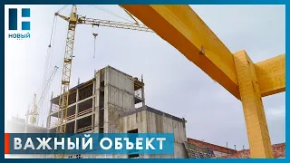 До конца года на севере Тамбова завершат строительство новой поликлиники