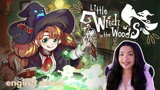 🔮 COZY LIFE SIM BUT MAKE IT WITCHY | Little Witch in the Woods Gameplay | Full English Ver. Demo