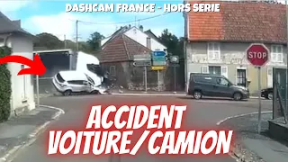 ACCIDENT 😱 UN CAMION PERCUTE UNE VOITURE  !! Dashcam France - Hors Série