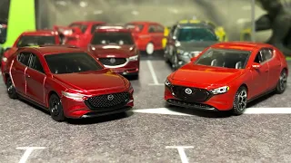 Brand Battle Mazda 3 Comparison Matchbox 2021and Tomica