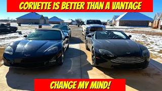 My Cheap C6 Corvette is Better than my Aston Martin V8 Vantage