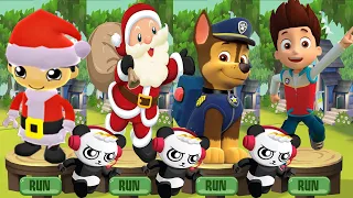 Tag with Ryan vs PAW Patrol Ryder Run - All Characters Unlocked All Costumes Combo Panda Santa Ryan