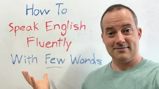 How To Speak English Fluently With Few Words