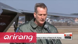 U.S. flies four F-22 Raptors over S. Korea in show of force to N. Korea