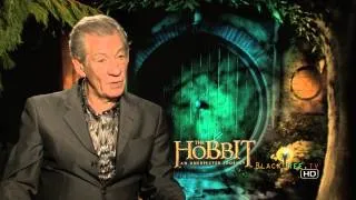 Ian McKellan talks about working on The Hobbit & Acting Challenges