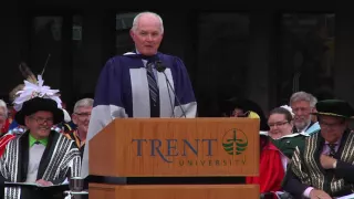 Convocation 2016 - Honorary Doctor of Laws Dr. Roy McGregor