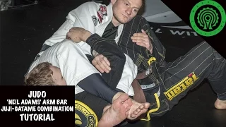 Judo "Neil Adams" Arm Bar/Juji-Gatame roll Combination Tutorial