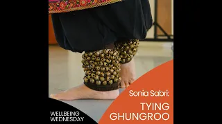 Tying Ghungroos with Sonia Sabri