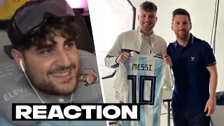 ELI reagiert auf ViscaBarca‘s TREFFEN MIT MESSI😍🇦🇷 + Call mit Anton📞😂 | ELIGELLA